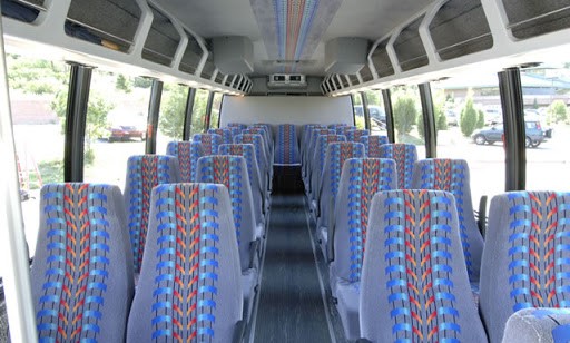 24 passengers Bus interior image